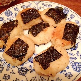 簡単じゃがいお焼き☆韓国海苔巻き